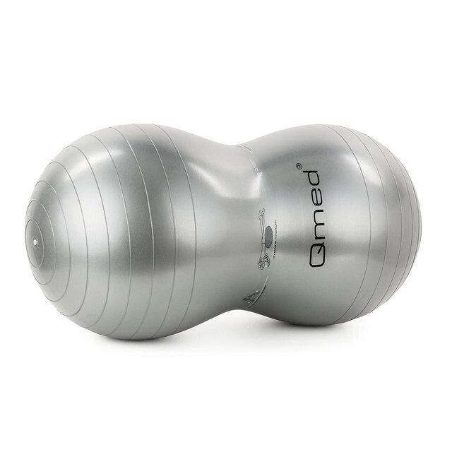 Мяч гимнастический «Арахис», фитбол 50х100см, Qmed ABS GYM BALL PEANUT - фото 1 - id-p179991017