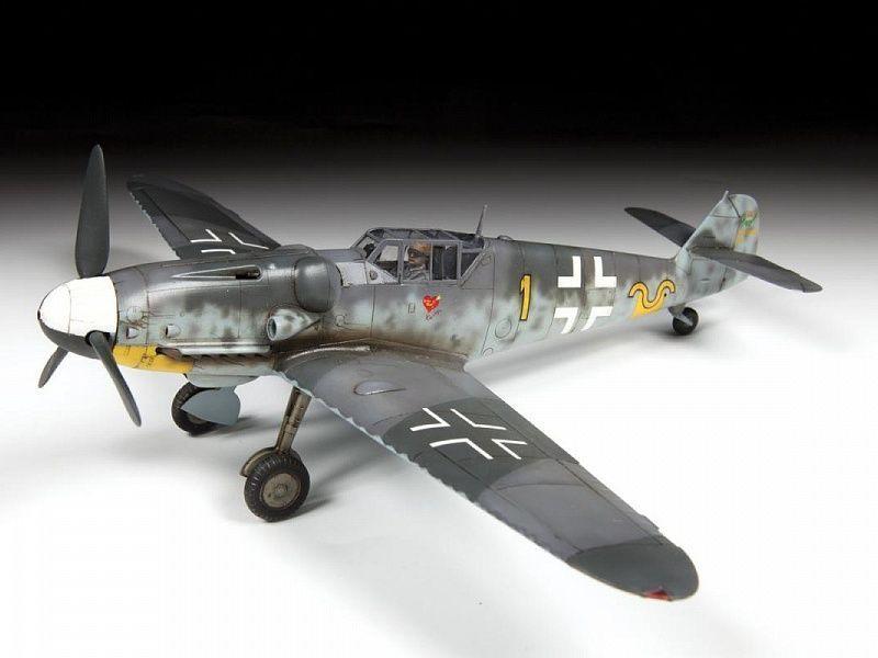 Сборная модель ZVEZDA Немецкий истребитель Мессершмитт BF-109G6, 1/48 - фото 2 - id-p223216349