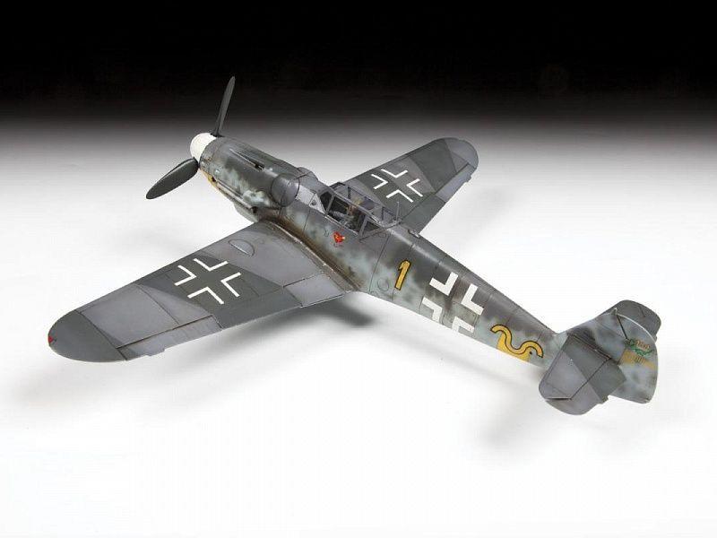 Сборная модель ZVEZDA Немецкий истребитель Мессершмитт BF-109G6, 1/48 - фото 4 - id-p223216349