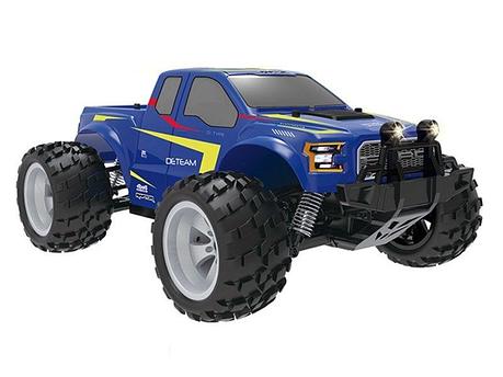 Радиоуправляемый монстр Double Eagle Ford F-150 Raptor (синий) 1:18 4WD 2.4G RTR, фото 2