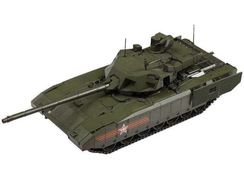 Сборная модель ZVEZDA Российский основной боевой танк Т-14 ''Армата'', подарочный набор, 1/35 - фото 3 - id-p223216354