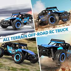 Радиоуправляемый внедорожник Volantex RC Desert King синий 4WD 2.4G 1/16 RTR, фото 2