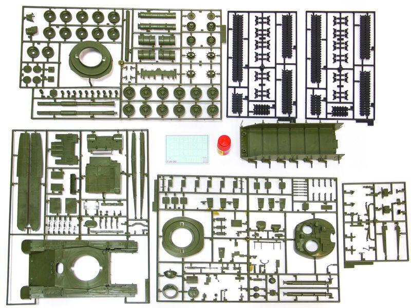 Сборная модель. Танк Т-80УД. 1/35 - фото 8 - id-p223216376