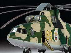 Сборная модель ZVEZDA Российский тяжелый вертолет Ми-26, подарочный набор, 1/72, фото 3