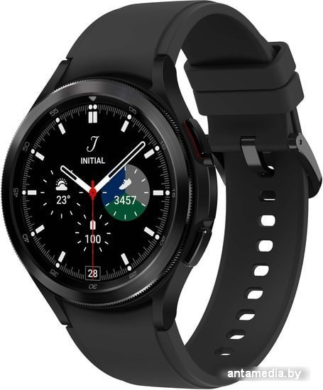 Умные часы Samsung Galaxy Watch4 Classic 46мм (черный) - фото 1 - id-p223216465