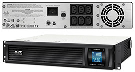Источник бесперебойного питания APC Smart-UPS C 2000VA/1300W 2U RackMount, 230V, Line-Interactive, LCD - фото 1 - id-p223219137