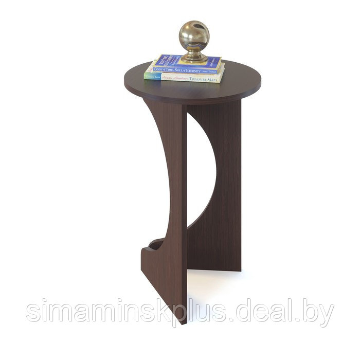 Журнальный столик, 400 × 400 × 616 мм, цвет венге - фото 1 - id-p223220317