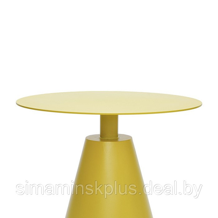 Столик кофейный Marius, 500×500×550 мм, цвет жёлтый - фото 10 - id-p223220333
