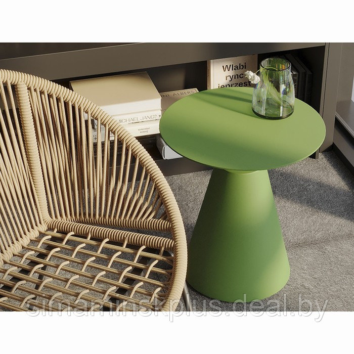 Столик кофейный Marius, 500×500×550 мм, цвет зелёный - фото 8 - id-p223220334