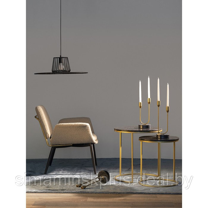 Набор столиков кофейных Hans, 900×500×520 мм, цвет чёрный мрамор - фото 6 - id-p223220359
