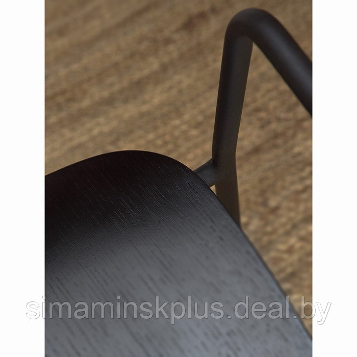 Стул с подлокотниками Torfrid, 550×520×770 мм, цвет чёрный - фото 3 - id-p223220426
