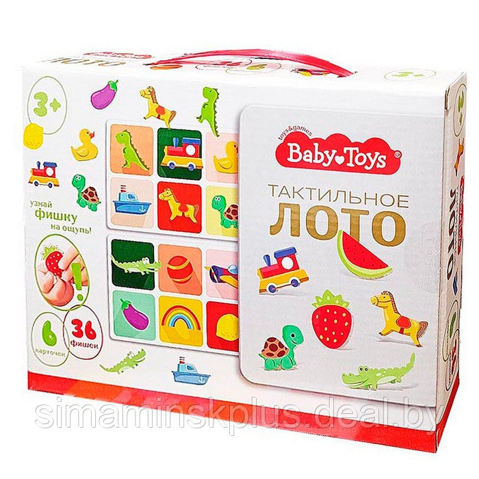 Лото Baby Toys «Тактильное» - фото 1 - id-p223220689