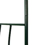 Арка садовая, разборная, 240 × 125 × 36,5 см, металл, зелёная, «Волна», фото 4