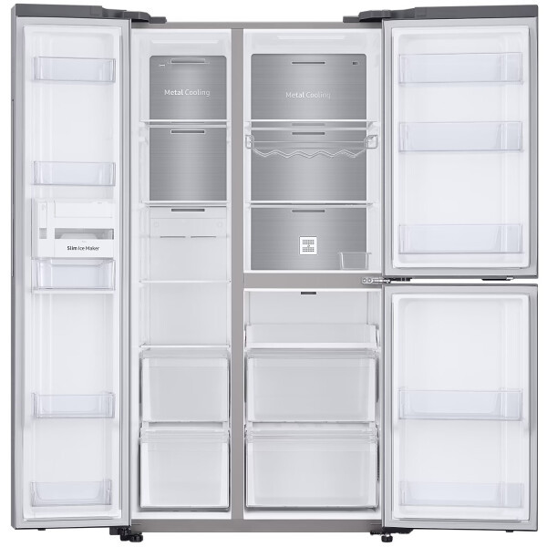 Холодильник side by side SAMSUNG RS63R5571SL/WT (Side by Side) - фото 2 - id-p223221515