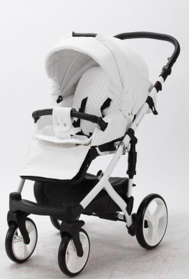 Детская модульная коляска Adamex Avanti DeLux Эко-кожа 2 в 1 - фото 3 - id-p223221586