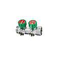 Коллектор регулирующий Varmega VM14632, 1", на 2 выхода 3/4"ЕК, хромированный, фото 2