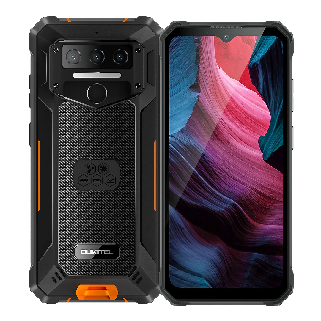 Смартфон Oukitel WP23 Pro Оранжевый - фото 1 - id-p223223654