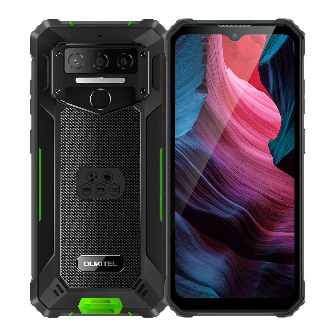 Смартфон Oukitel WP23 Pro Зеленый - фото 1 - id-p223223908