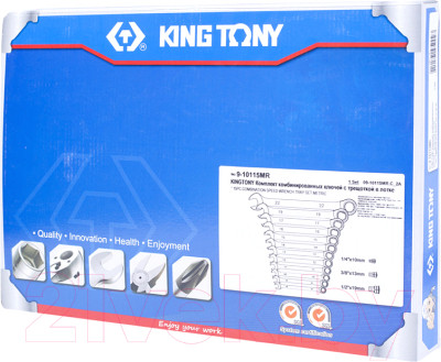 Набор ключей King TONY 9-10115MR - фото 2 - id-p223222201