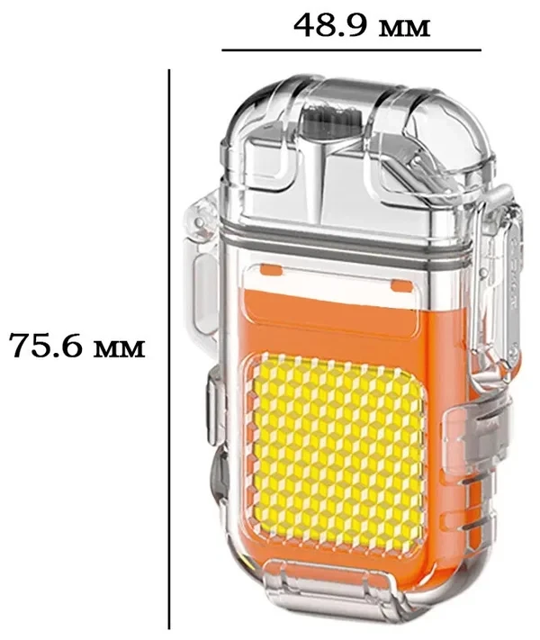 Электронная Импульсная пыле-влагонепроницаемая пьезо зажигалка прожектор COB-10W с USB Lighter OTS-159 - фото 9 - id-p223221750