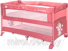 Кровать-манеж Lorelli Up And Down Rose Velet Unicorn / 10080062151