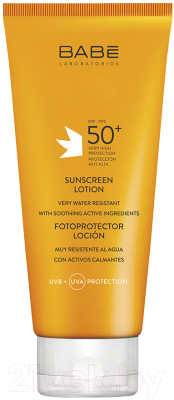 Лосьон солнцезащитный Laboratorios Babe SPF50+ - фото 2 - id-p223223888