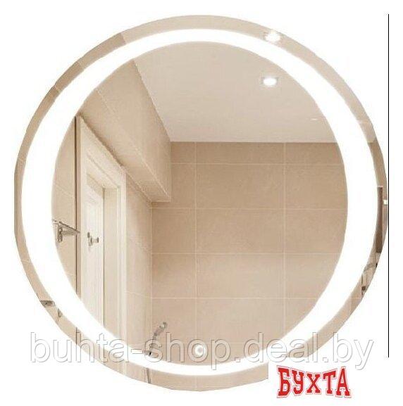 Мебель для ванных комнат Алмаз-Люкс Зеркало с подсветкой круглое ЗП-55 D65 - фото 1 - id-p223224324