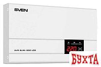 Стабилизатор напряжения SVEN AVR SLIM-500 LCD