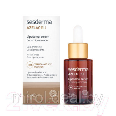 Сыворотка для лица Sesderma Azelac Ru Липосомальная депигментирующая - фото 2 - id-p223233533