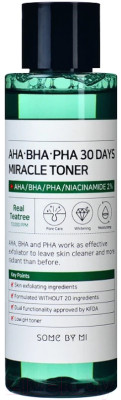 Тонер для лица Some By Mi AHA BHA PHA 30 Days Miracle Toner - фото 1 - id-p223223285