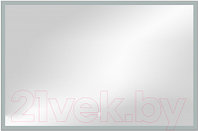 Зеркало Континент Frame Silver Led 110x80