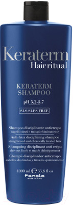 Шампунь для волос Fanola Keraterm Hair Ritual д/выпрямленных и химически поврежден. волос - фото 1 - id-p223224738