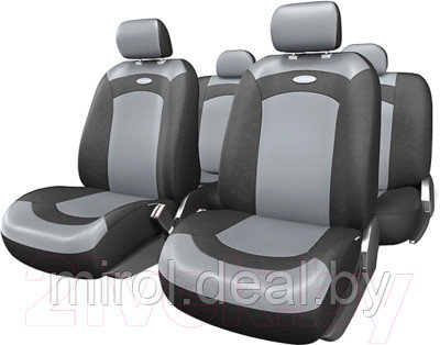 Комплект чехлов для сидений Autoprofi Extreme XTR-803 BK/GY (M) - фото 1 - id-p223224749