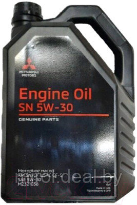 Моторное масло Mitsubishi Engine Oil 5W30 SN/CF GF-5 / MZ321036 - фото 1 - id-p223224837