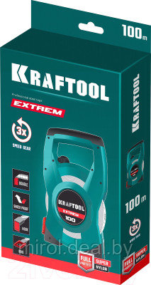 Мерная лента Kraftool Extrem 34185-100 - фото 9 - id-p223226662