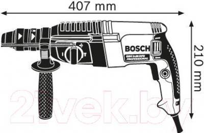 Профессиональный перфоратор Bosch GBH 2-26 DFR Professional - фото 3 - id-p223223702