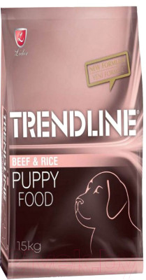 Сухой корм для собак Trendline Для щенков средних и крупных пород с говядиной - фото 1 - id-p223236015
