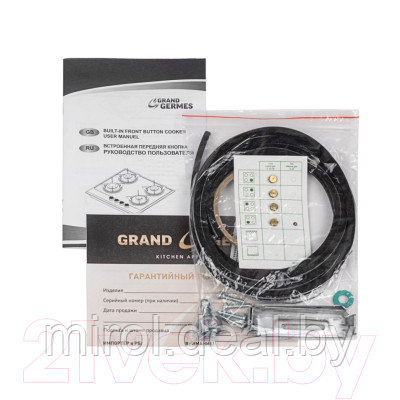Газовая варочная панель Grand & Germes HDG-60WH-CX - фото 10 - id-p223231815