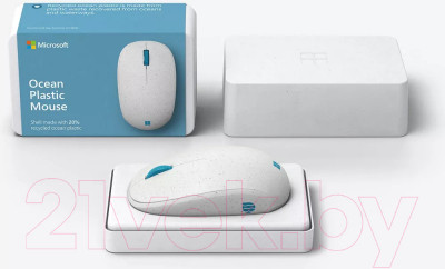 Мышь Microsoft Bluetooth Ocean Plastic Mouse (I38-00003) - фото 4 - id-p223235087