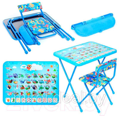 Комплект мебели с детским столом Ника КП2/9 Азбука - фото 2 - id-p223225088