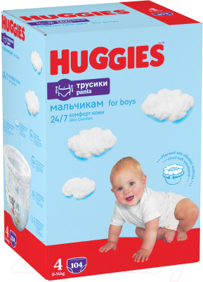 Подгузники-трусики детские Huggies 4 Disney Boy - фото 2 - id-p223237365