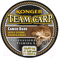 Леска монофильная Konger Team Carp Camou Dark 0.40мм 1000м / 229001040