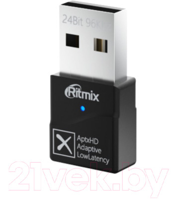 Bluetooth-адаптер Ritmix RWA-359 USB - фото 4 - id-p223238223