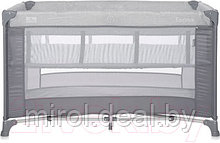 Кровать-манеж Lorelli Torino 2 Grey Striped Elements / 10080462213