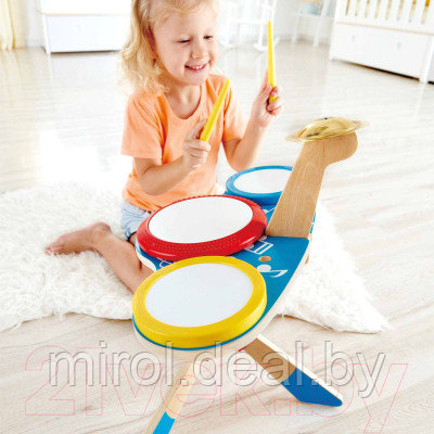 Музыкальная игрушка Hape Барабанная установка / E0613-HP - фото 7 - id-p223230317