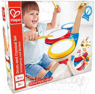 Музыкальная игрушка Hape Барабанная установка / E0613-HP - фото 8 - id-p223230317