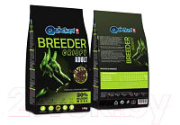 Сухой корм для собак Quicker Breeder с курицей, говядиной и рыбой