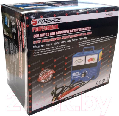 Тестер аккумуляторной батареи Forsage F-8309 - фото 2 - id-p223236608