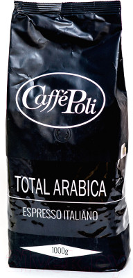 Кофе в зернах Caffe Poli Total Arabica 100% арабика - фото 2 - id-p223238957
