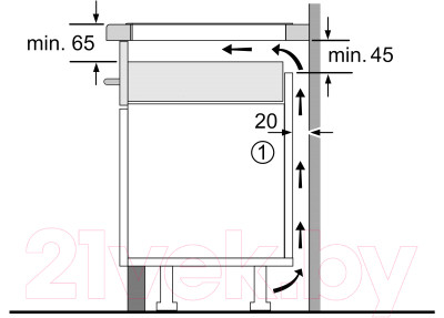 Индукционная варочная панель Bosch PIE631BB5E - фото 6 - id-p223239786